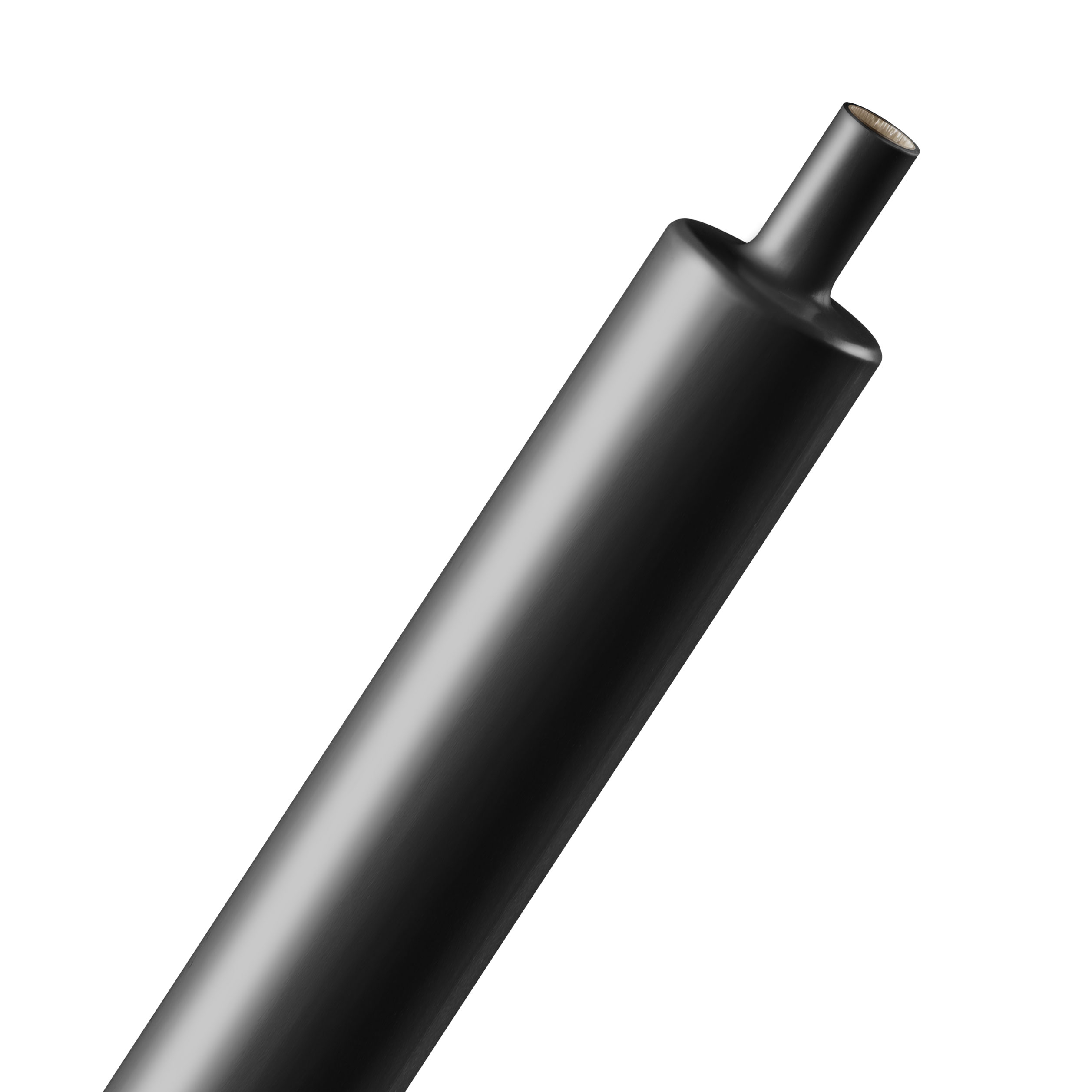 H3A0.75BK-Shrinkflex® 3:1 Dual Wall Adhesive - 19 mm  - Stick-1.22 m-Pack-of-25-pieces - Black main product photo