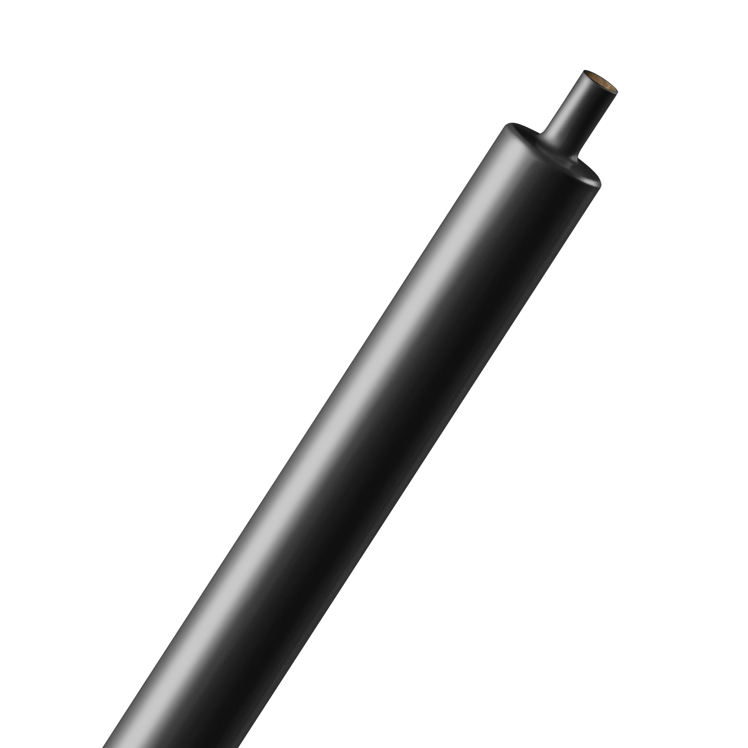 H3C0.38BK-Shrinkflex-3-1-Shielding - 9.53 mm - Stick-1.22 m-Pack-of-2-pieces - Black