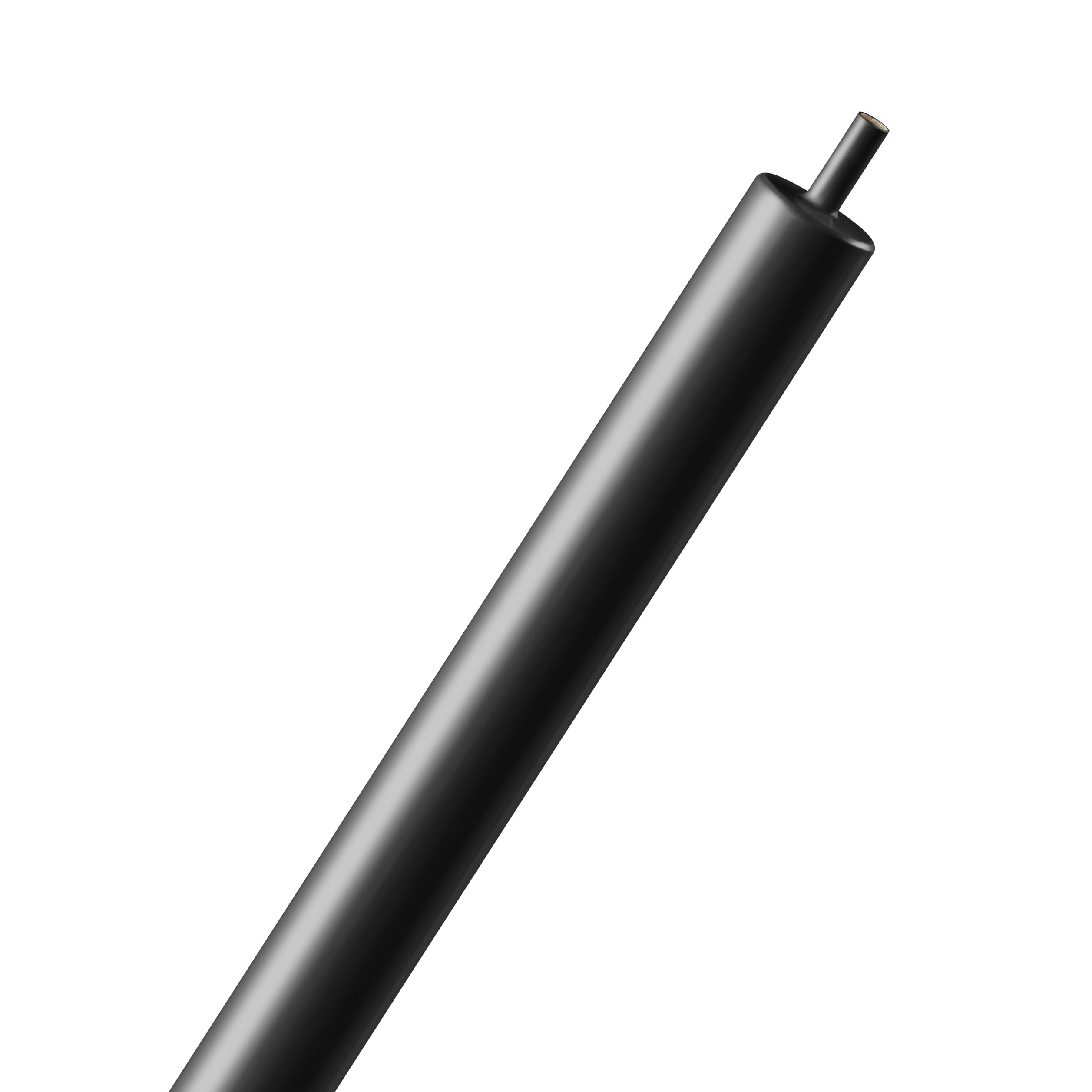 H4A0.19BK-Shrinkflex® 4:1 Dual Wall Adhesive - 4.76 mm - Stick-1.22 m-Pack-of-25-pieces - Black main product photo