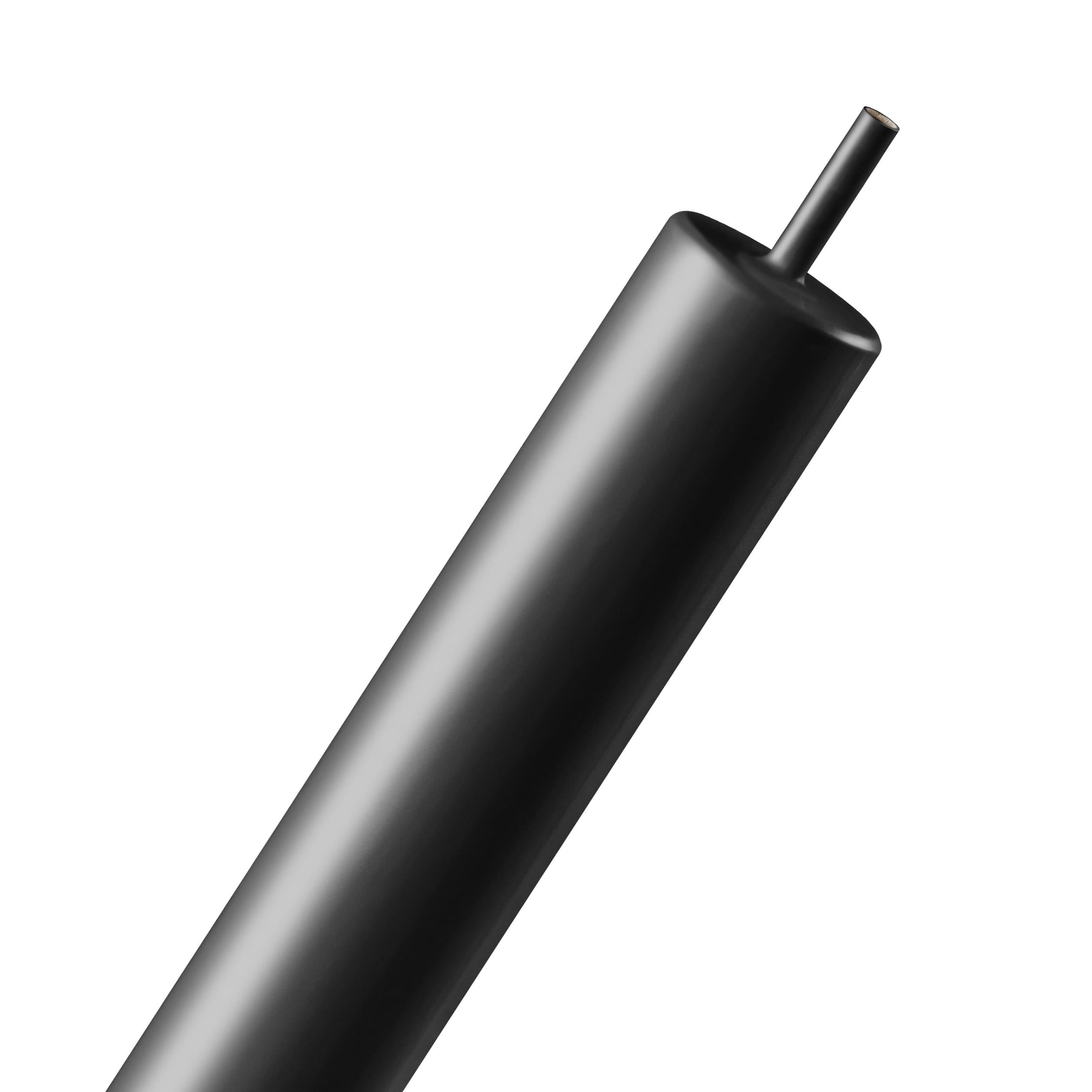 H6A0.75BK-Shrinkflex® 6:1 Dual Wall Adhesive - 19 mm - Stick-1.22 m- - Black