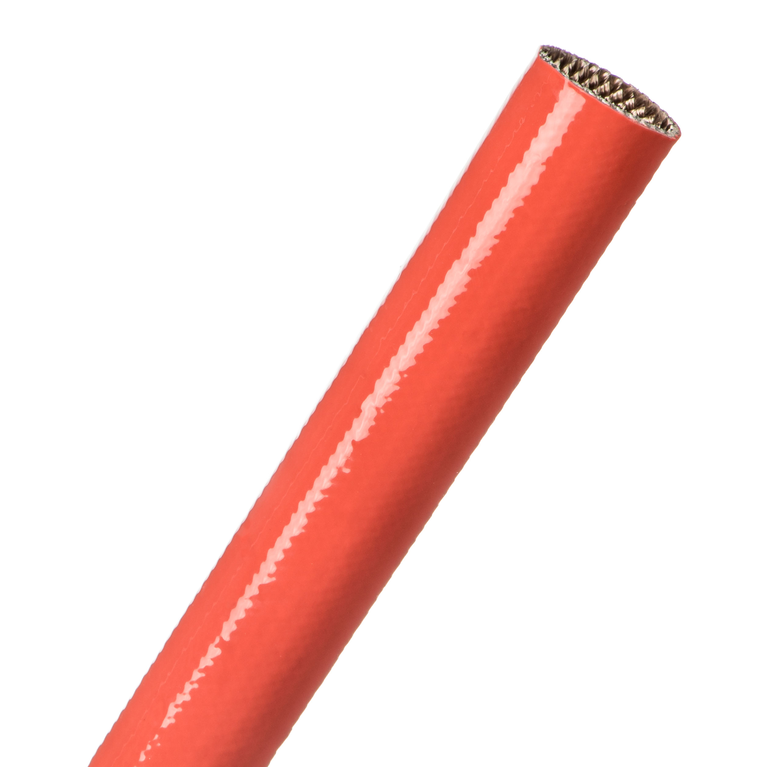 FR Silicone Flex Glass - Grade A - 15.88 mm - 30.48 m - Red main product photo