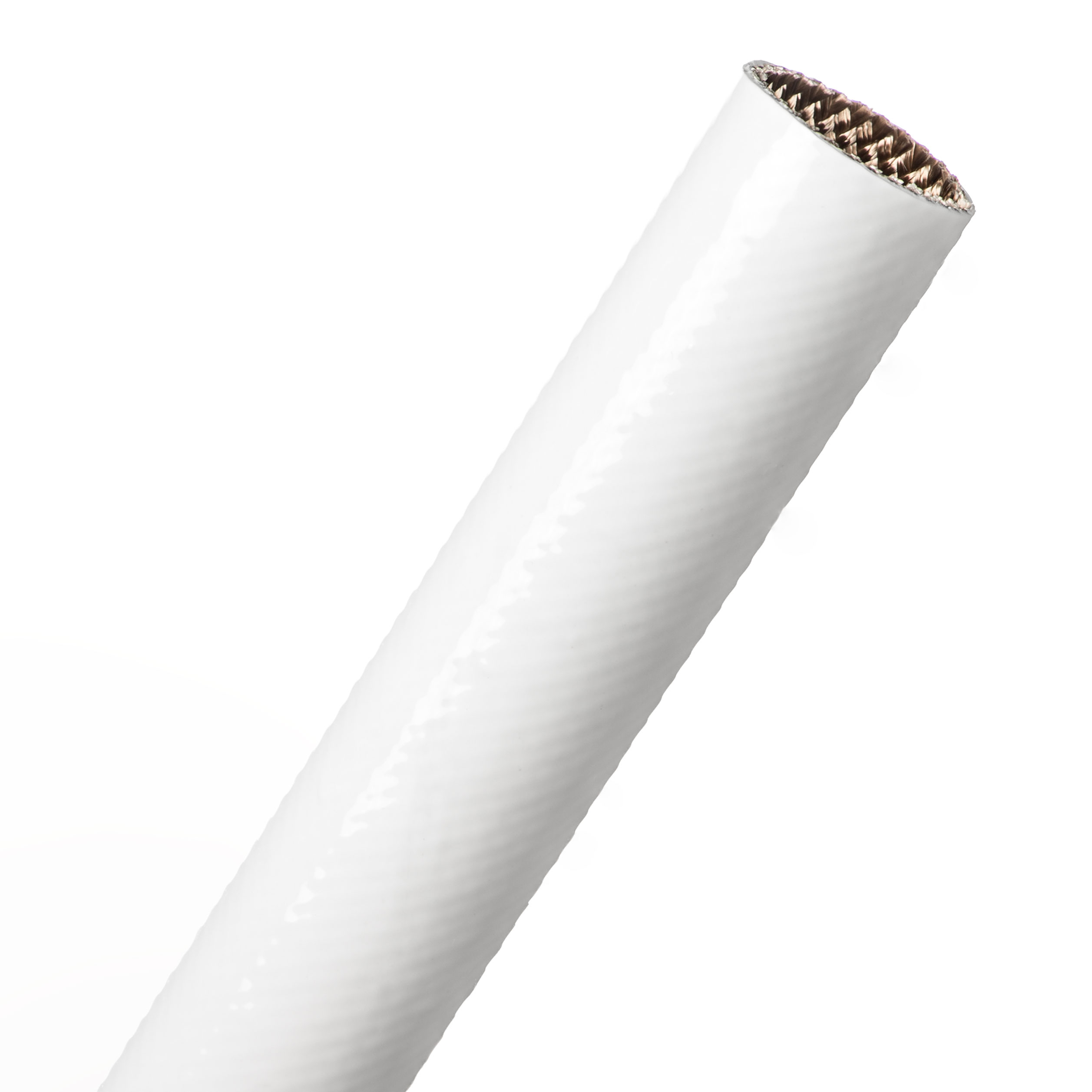 FR Silicone Flex Glass - Grade A - 19 mm - 30.48 m - White main product photo