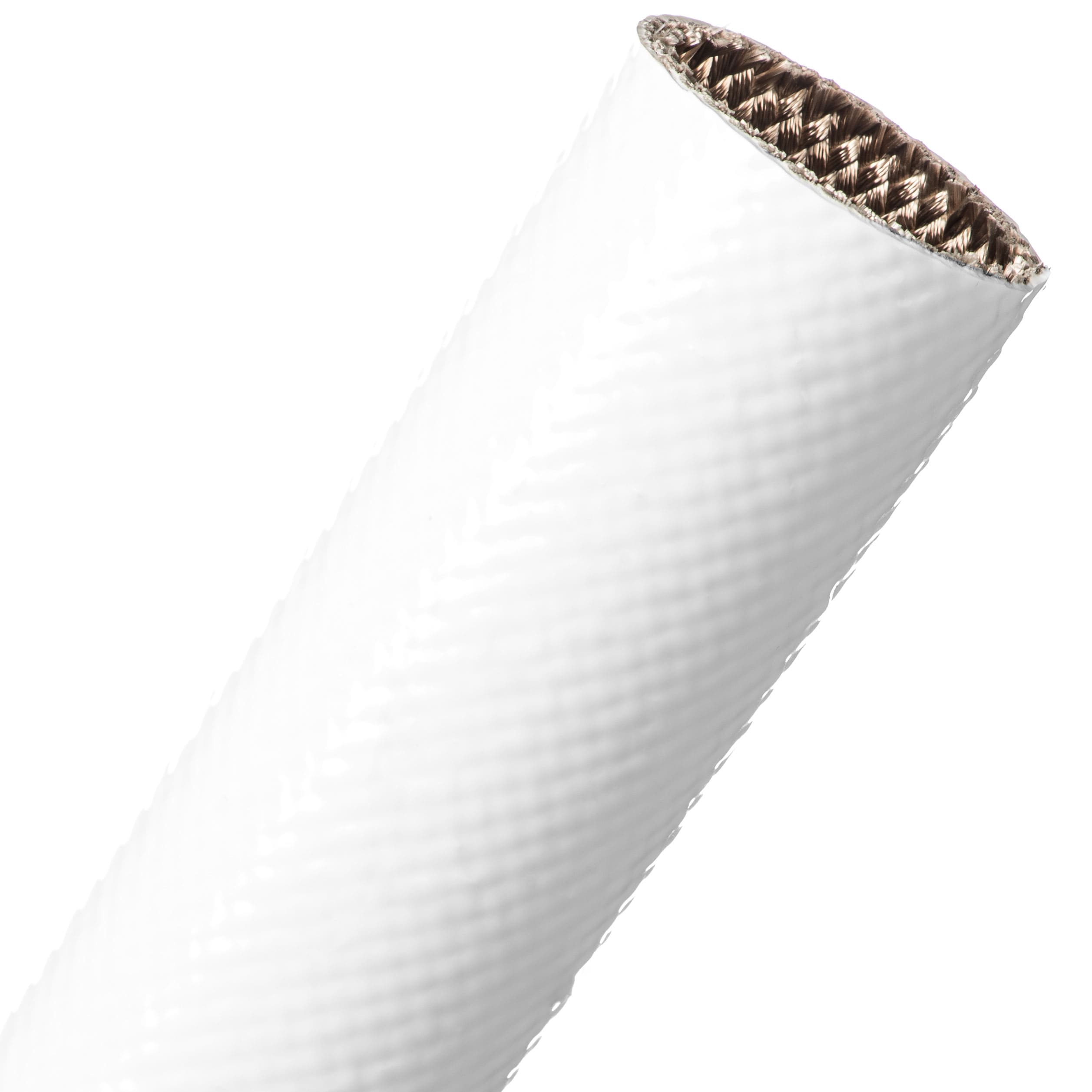 FR Silicone Flex Glass - Grade A - 38.1 mm - 15.24 m - White