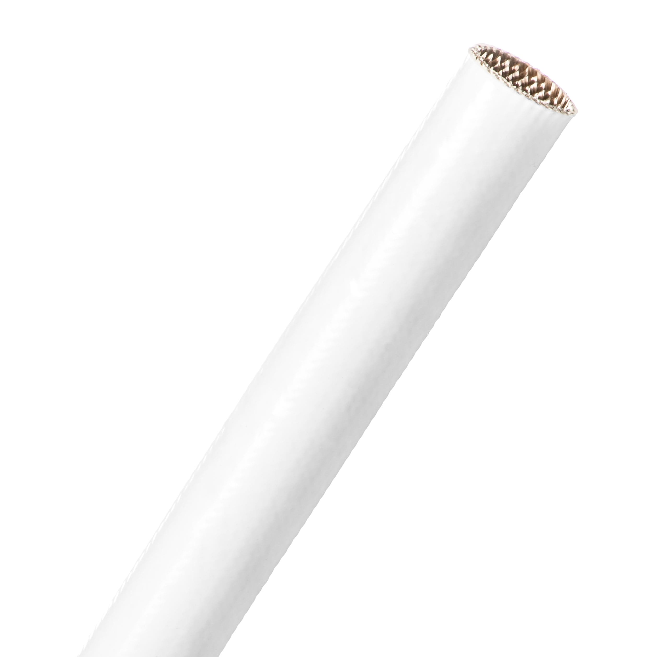 Electrical Fiberglass-FR Silicone-C - 12.7 mm - 30.48 m - White main product photo