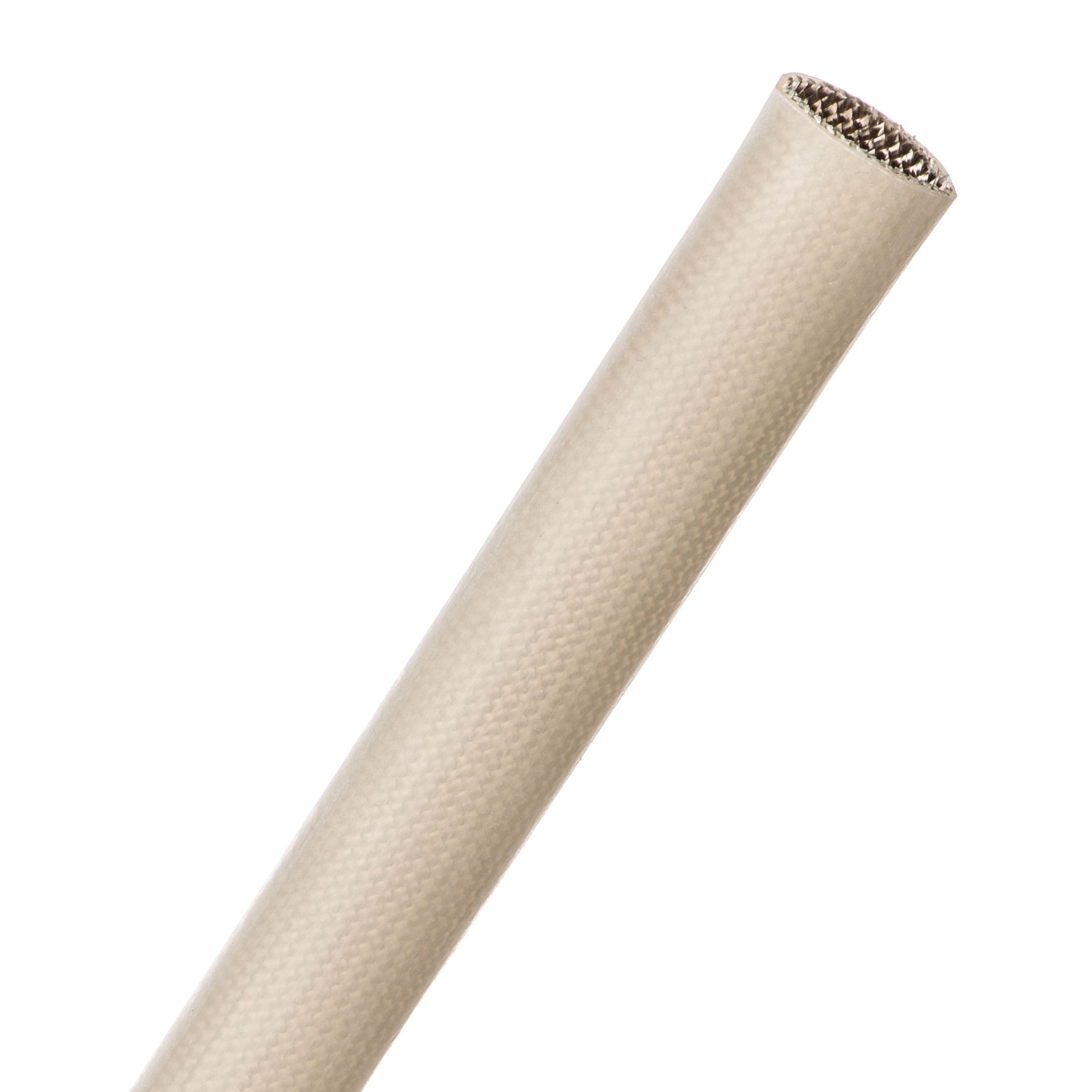 Electrical Silicone Flex Glass - Grade A - 12.7 mm - 15.24 m - Natural