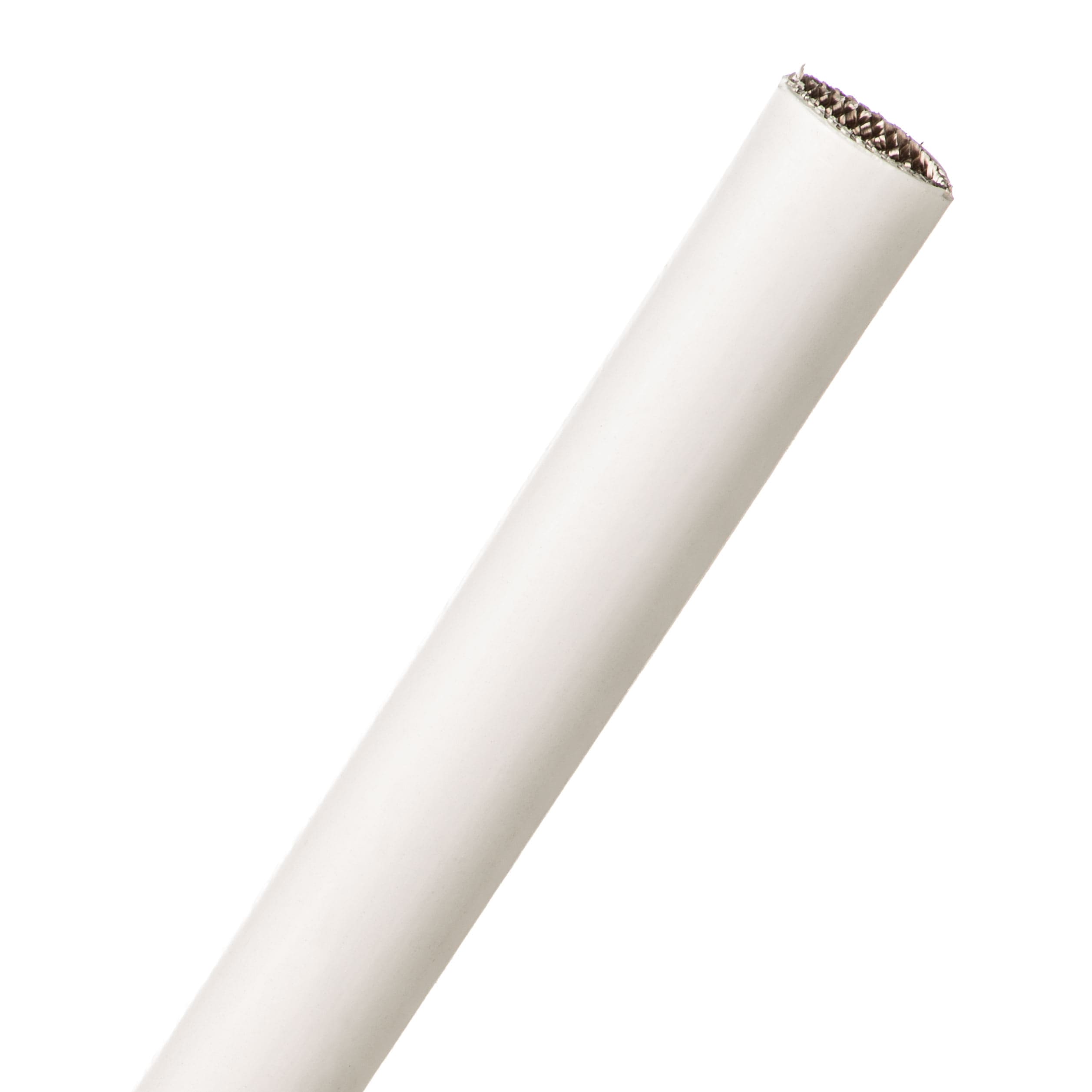 Electrical Silicone Flex Glass - Grade A - 12.7 mm - 15.24 m - White