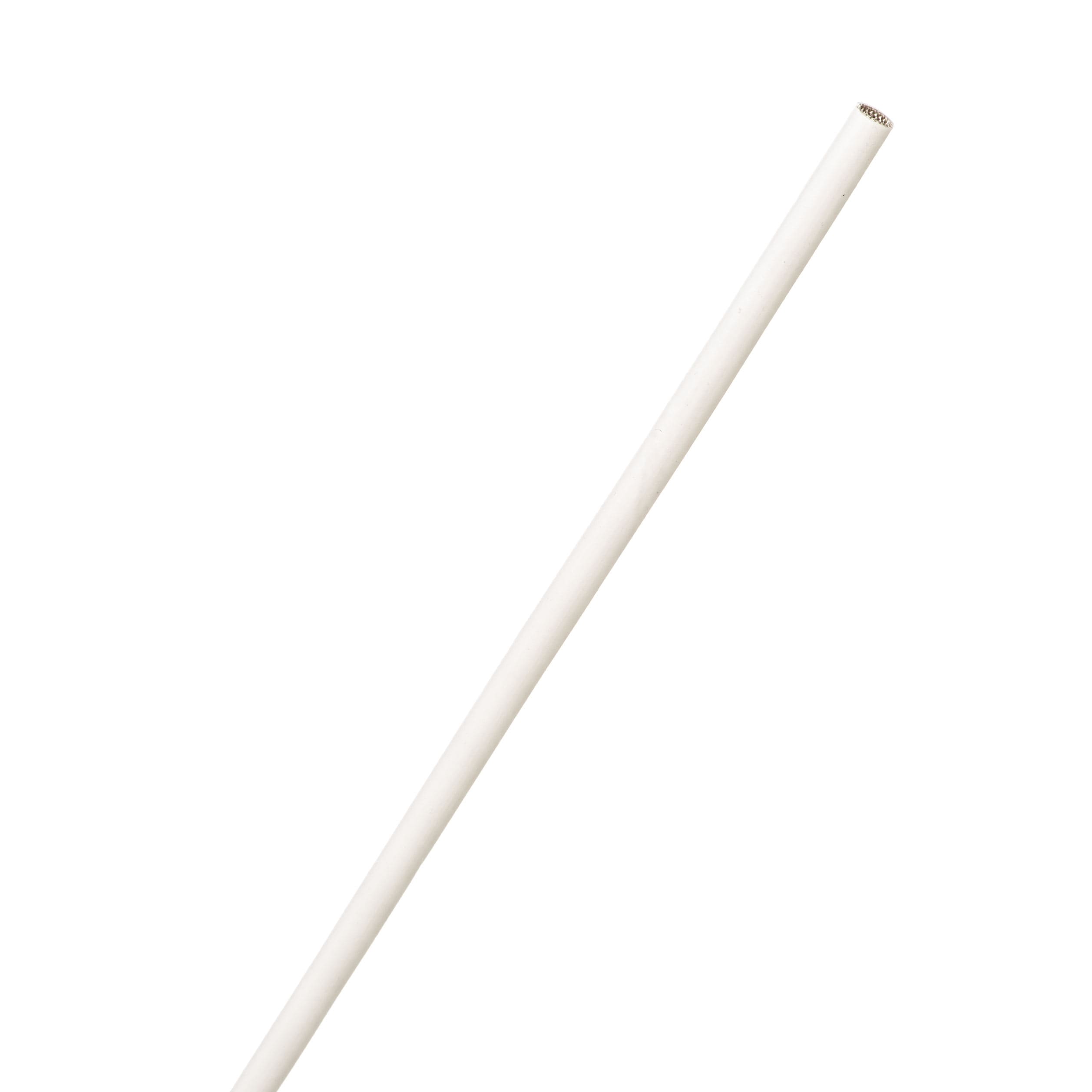 Silicone Gr C Fiberglass 10AWG - 30.48 m - White