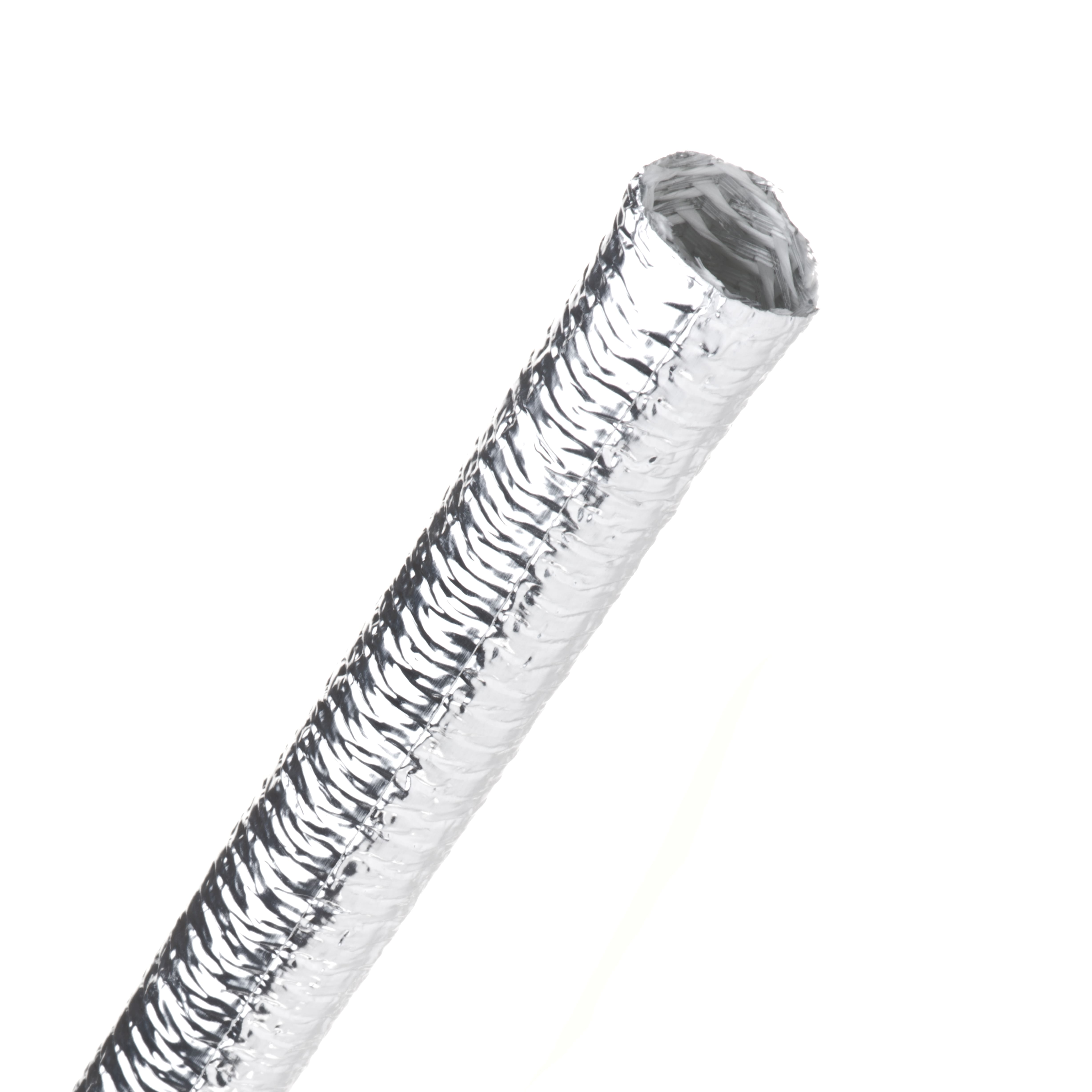 TCN0.50SV-ThermaShield® Convoluted - 12.7 mm - Stick-1.22 m-Box-10-pcs - Silver main product photo